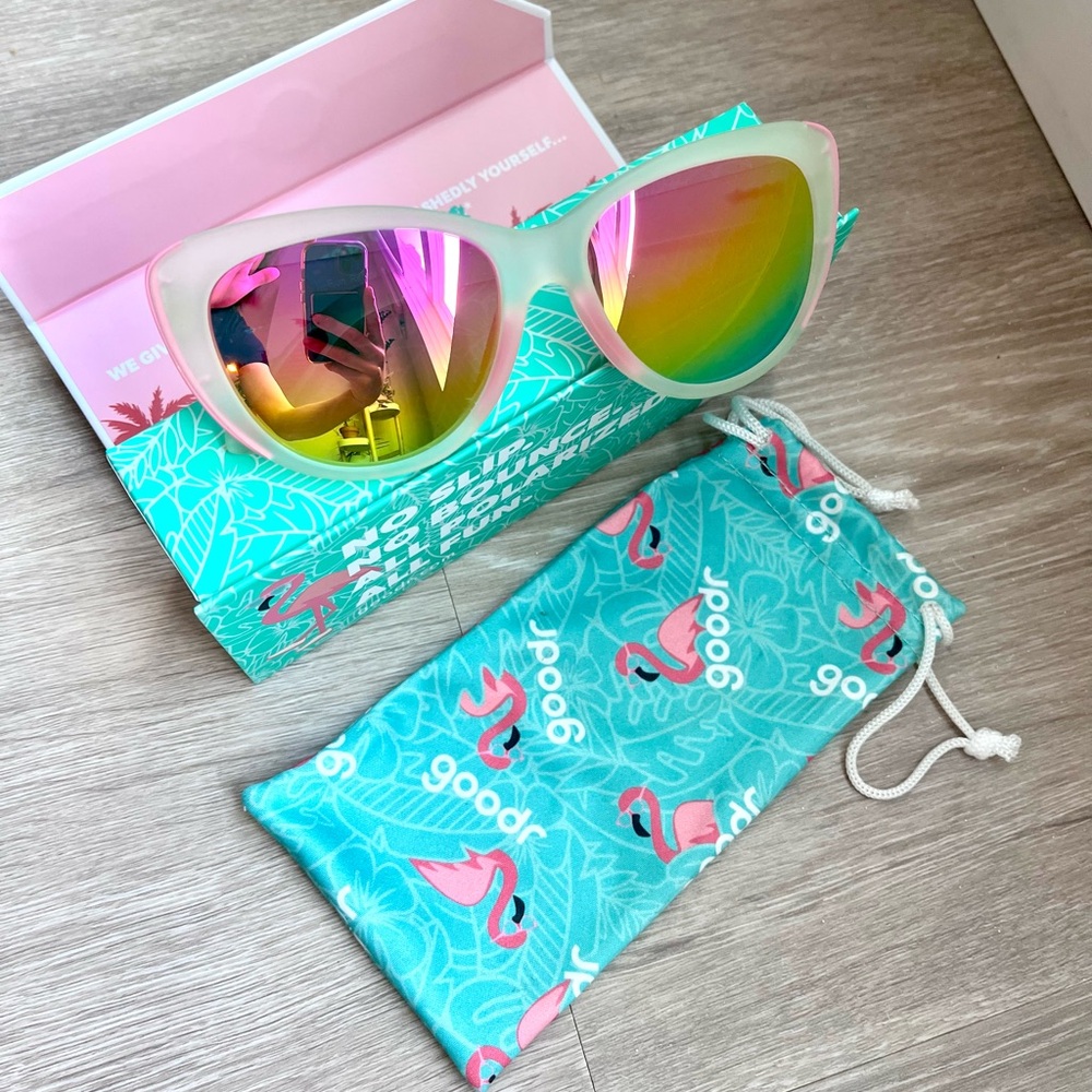 Goodr Sunglasses - Run Ready Funfetti (Brand New in Box)